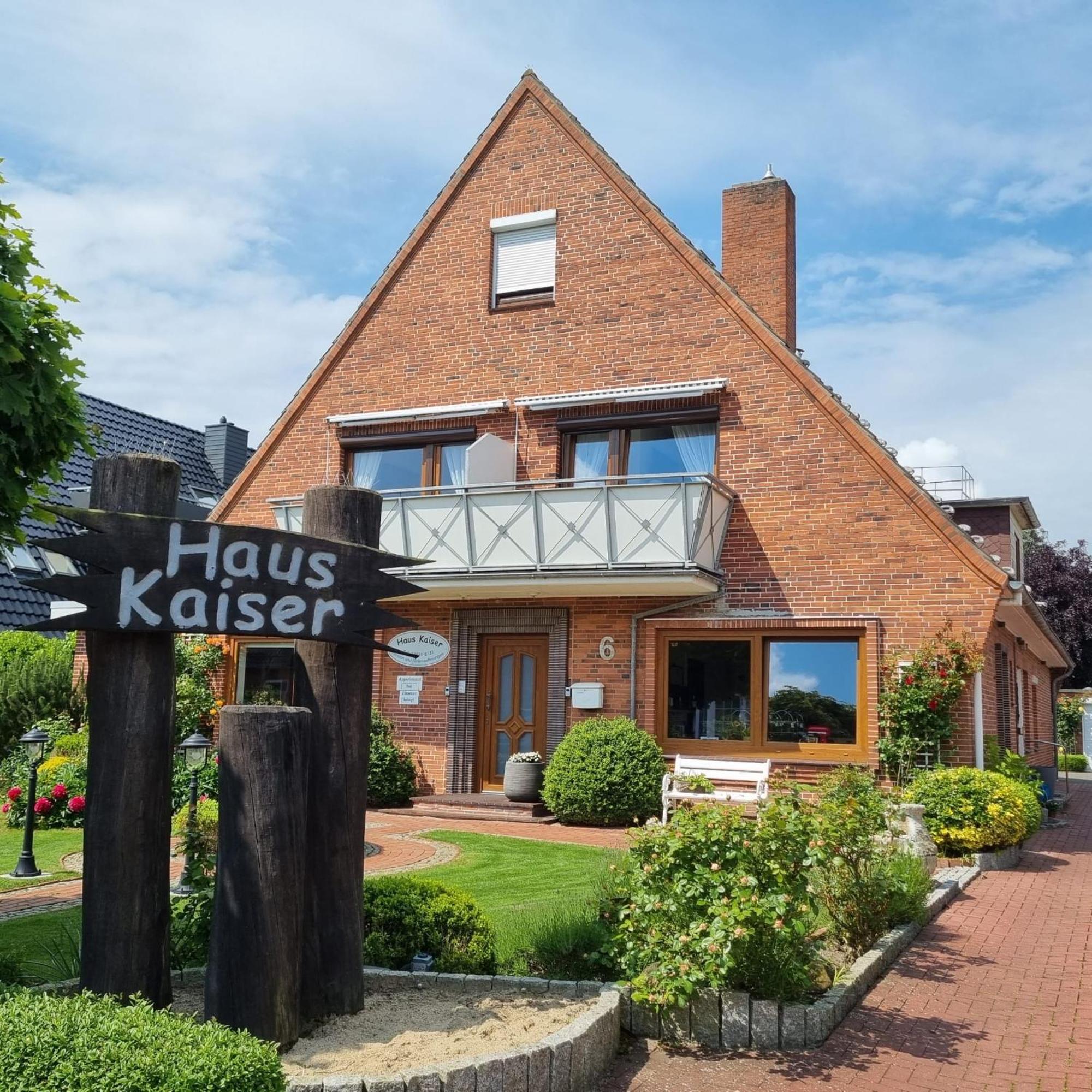Haus Kaiser Appartement 6 Deichglueck 부숨 외부 사진